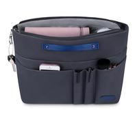 HyFanStr Organisateur de Sac à Main, Organisateur sac a Main Femme aus Polyester, Intérieur avec à Fermeture éclaire Bag Purse Organizer Gris Foncé (L)