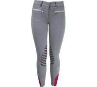 HyFASHION Culotte d'équitation pour enfants Mizs Arabella BZ859 (42 FR) (Rose/Gris)