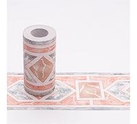 HYFEUOKF 10 M/Roll auto-adhésif étanche taille lignes papier peint salle de bain plinthe ligne décor plinthe couloir sol frontières autocollant(11)