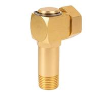 HYFEUOKF Connecteur Pratique coude pivotant coude Femelle Laiton for Prise Or Enrouleur de Tuyau extérieur Jardin Adaptateur Rapide Tuyau d'arrosage