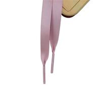 HYFEUOKF Lacets en ruban de soie satiné, 1 paire, 1CM de largeur, longueur 80/100/120/150CM, chaussures de Sport for baskets, lacets for adultes(Color1,100cm)
