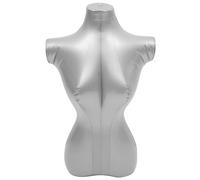 HYFEUOKF Mannequin Femme Torse Gonflable Demi-Corps Chemise Forme Affichage Mannequin modèle Femmes Haut du Corps vêtements Accessoires Robe Bijoux Affichage