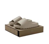 HYFEUOKF Pantoufles de Nuage Pantoufles de Noix de Coco, Sandales de Plage à Semelles épaisses for Hommes et Femmes, Sandales EVA, Sandales d'été à Semelle Souple pour l'été et Le Jardin(Beige,40-41)