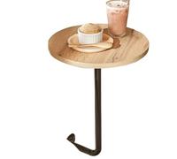 HYFEUOKF Table Basse Circulaire Moderne de Luxe, côté Restaurant, Montage Mural, Petite Boutique Ronde, décoration Suspendue