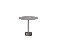 HYFEUOKF Table Ronde Murale en Acier Inoxydable, Bureau de Bistro, café, Peu encombrant, Support de Rangement for Salon de thé, côté Minimaliste for Stand