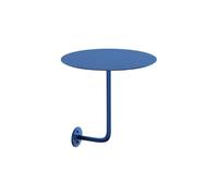 HYFEUOKF Tables Alimentaires Simples et Modernes for Magasin de thé au Lait, Stand de café, Table Contre Le Mur, Petit Rond en métal installé