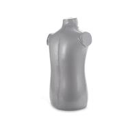 HYFEUOKF Un Mannequin Gonflable en PVC argenté for Le Haut du Corps, for Femmes, Hommes et Enfants, Accessoires d'affichage de vêtements(1 Child)