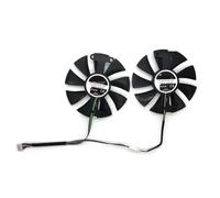 HYFOZAE 2PCS GA91S2U 4PIN pour Red pour Devil RX470 RX480 RX580 GPU Cooler Ventilateur de Refroidissement pour PowerColor pour Radeon pour pour Dragon AX RX 480 470 580 Vidéo Ca Facile à remplacer