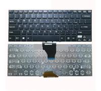 HYFOZAE Clavier d'ordinateur Portable Anglais américain pour Sony VAIO SVF14A SVF14A13CX SVF14A14CX SVF14A15CX 149238221 Claviers américains sans rétroéclairage Facile à remplacer