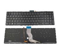 HYFOZAE Clavier pour Ordinateur Portable HP Pavilion 15-AB165US -AB173 B200 -AB220NR -AB223 B251NR -AB253CL (rétroéclairage US)