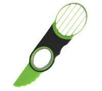 HYFZOD Coupe-Avocat 3 en 1 Coupe-Avocat avec Lame à dénoyauter et trancheuse, Trancheuse D'Avocat, pour Dénoyauter Noyau de Karité Beurre Fruit Peeling