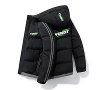 HYFZXWX Doudoune homme et femme FE-NDT hiver épaississement chaud manteau de ski coupe-vent à capuche rugby/A/XXL