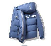 HYFZXWX Doudoune homme et femme Ku-Bota hiver épaississement chaud manteau de ski coupe-vent à capuche foot/B/XL