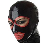 HYFZXWX Masque 100% latex caoutchouc fétichiste bondage masque érotique cosplay masque latex amoureux femme/A/A