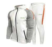 HYFZXWX Sweat-shirt à capuche en coton FES-TOOL pour hommes/femmes, costume pantalon, vêtements de sport classiques, vêtements de jogging décontractés zip/A/M