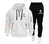 HYFZXWX Sweat-shirt à capuche en coton Ren-ault pour hommes/femmes, costume pantalon, vêtements de sport classiques, vêtements de jogging décontractés combinaison/a5/M