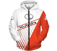 HYFZXWX Sweats à capuche pour hommes pour impression 3D Ku-Bota Pull à capuche décontracté Sweat-shirts Tops Étanche/D/XL