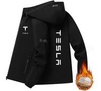 HYFZXWX Vestes rembourrées avec capuche pour hommes/ femmes Te_SLA automne-hiver chapeau détachable vestes Cardigan décontractées pour l'extérieur confortable/A/XL