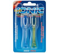 hyg Ionic Set de 2 recharges pour brosse à dents électronique moyen