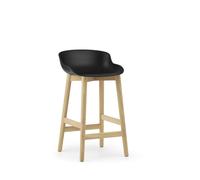 Hyg Tabouret de Bar H65 Chêne/Noir