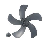 HYGAWQXXC Pales de ventilateur de 40,6 cm pour la maison, cinq lames avec couvercle à écrou, adaptées pour piédestal, accessoires pour ventilateurs.