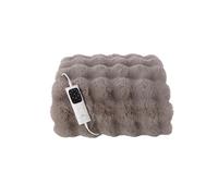 Dreamland Couverture chauffante Hygge Days Imitation fourrure Cloudy 160 x 120 cm Beige