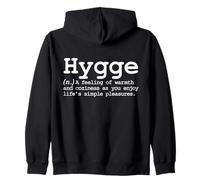 Hygge Funny Word Definition Vocabulaire Cozy Nordic Winter Sweat à Capuche
