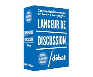 Hygge Games Lanceur de Discussion - Débat | 55 cartes, 110 questions, Conversations intéressantes, Parfait pour dîner entre amis ou famille