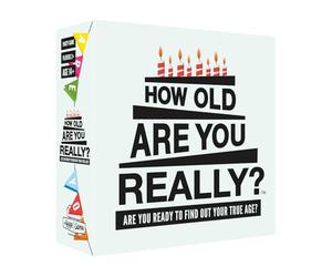 Hygge Games Quel âge Avez-Vous Vraiment ? Le Jeu de fête - êtes-Vous prêt à découvrir Votre véritable âge ? Couleurs mélangées