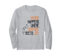 Hygge Lifestyle Where Comfort Meets Joy, Accent Floral Manche Longue