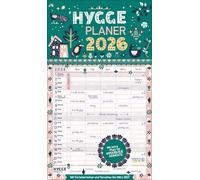 Hygge Planer 2026: Familienplaner, 5 große Spalten. Mit Ferienterminen, extra Spalte und Vorschau bis März 2027. Mit extra Platz für hyggelige Momente. Format: 27 x 46 cm