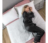 Hygge Sheets®️ Draps de lit en bambou bio pour incontinence pour adultes et enfants | Très grand lit | 100 % imperméable | Protections de lit pour incontinence | Alèse réutilisable et lavable | Marque