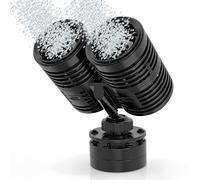 hygger 6000LPH Pompe de Circulation pour Aquarium, 7W Pompe de Brassage Aquarium avec Base Magnétique Puissante, 360° Tête Motrice Wave Maker for 151-303L Freshwater Aquariums