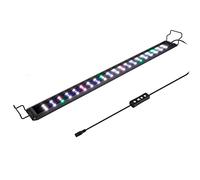 hygger Aquarium Éclairage, 20W RGB Éclairage Aquarium LED pour Réservoir d'eau Douce avec 10 Niveaux de Luminosité, Minuterie Réglable, 3 Modes pour 60-82cm Réservoir Planté