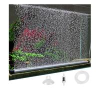 hygger Bande de bulles d'air pour aquarium avec accessoires de tube à air, 80 cm, pierres à air silencieuses, diffuseur d'oxygène, décorations à haute dissolution pour eau douce et eau salée
