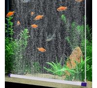 hygger Bulleur Aquarium Pierre à Air, Diffuseur Air Aquarium, 55CM Aquarium Bubbler avec Tuyau, Pierre Diffuseur Air Aquarium pour Eau Douce et Eau Salée