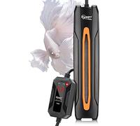 hygger Chauffage d'aquarium 100 W, chauffage à quartz pour aquarium avec affichage numérique LED, thermostat et contrôleur pour réservoir d'eau douce et salée de 15 à 90 litres