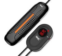 hygger Chauffage d'aquarium 500 W avec contrôleur LED, plusieurs protections de sécurité, alarme anti-cuisson, protection de chauffage à arrêt automatique, pour réservoir d'eau douce et salée de 200 à