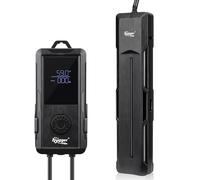 hygger Chauffage d'aquarium submersible 500 W avec contrôleur à affichage numérique intelligent et ventouse supplémentaire, protection d'arrêt automatique, pour réservoir d'eau douce salée de 500 à