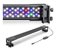 hygger Clip on Aquarium Éclairage, 36W 24/7 Éclairage Aquarium LED pour 90-102cm Réservoir Planté, Full Spectrum Fish Tank Light Avec Moniteur, 10 Couleurs, Minuterie Réglable,3 Modes