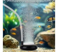 Hygger Diffuseur d'air d'aquarium, gazéificateur très silencieux, pierre à air, convient pour les étangs, les réservoirs à poissons et les aquariums, idéal pour pompe à air d'aquarium