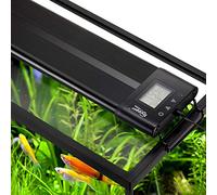 hygger Éclairage LED d'aquarium - 20 W - Spectre complet - Avec réglage LCD - Sunrise Sunset Moon et mode DIY - Minuterie réglable - 7 couleurs - Pour aquariums de 30 à 45 cm