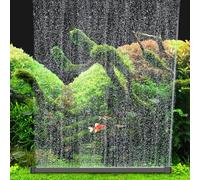 hygger Fish Tank Air Bubbler 60CM, Pierres d'air d'aquarium, Bubble d'aquarium Calme Long Strip, Barre de diffuseur d'oxygène dissous élevé, Micro Bar Bubbler Airstones pour l'eau salée