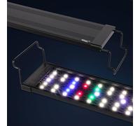 hygger Lampe Aquarium, 20W Day-Night Double Minuterie Éclairage Aquarium LED, Réglable 9 Colors and Luminosité Full Spectrum Fish Tank Light da 45-60cm Tanks