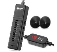 hygger Mini Fish Tank Heater, 50W Chauffage Aquarium avec Affichage Numérique, Régulateur de Température Réglable Aquarium Heater for 19-38L Betta Turtle Tanks