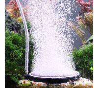 hygger Pierre à air d'aquarium : Nano pierre à bulles silencieuse ultra haute dissolution diffuseur d'oxygène kit pour aquarium et hydroponie (10 cm)