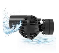hygger Pompe de circulation d'aquarium - 5000 l/h - 6 W - Rotation à 360 ° - Petite pompe à vagues silencieuse - Base d'aspiration magnétique puissante - Pour réservoir de 60 à 397 l