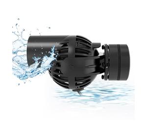hygger Pompe de circulation d'aquarium - 5000 l/h - 6 W - Rotation à 360 ° - Petite pompe à vagues silencieuse - Base d'aspiration magnétique puissante - Pour réservoir de 60 à 397 l