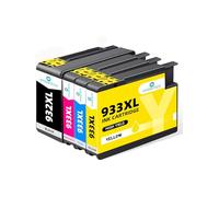 Hyggetech 932xl 933xl Cartouches d'encre compatibles avec HP Officejet 6600 6700 7110 7612 7610 6100