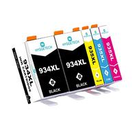 Hyggetech 934XL 935XL Cartouches Compatibles pour HP 934XL 935XL